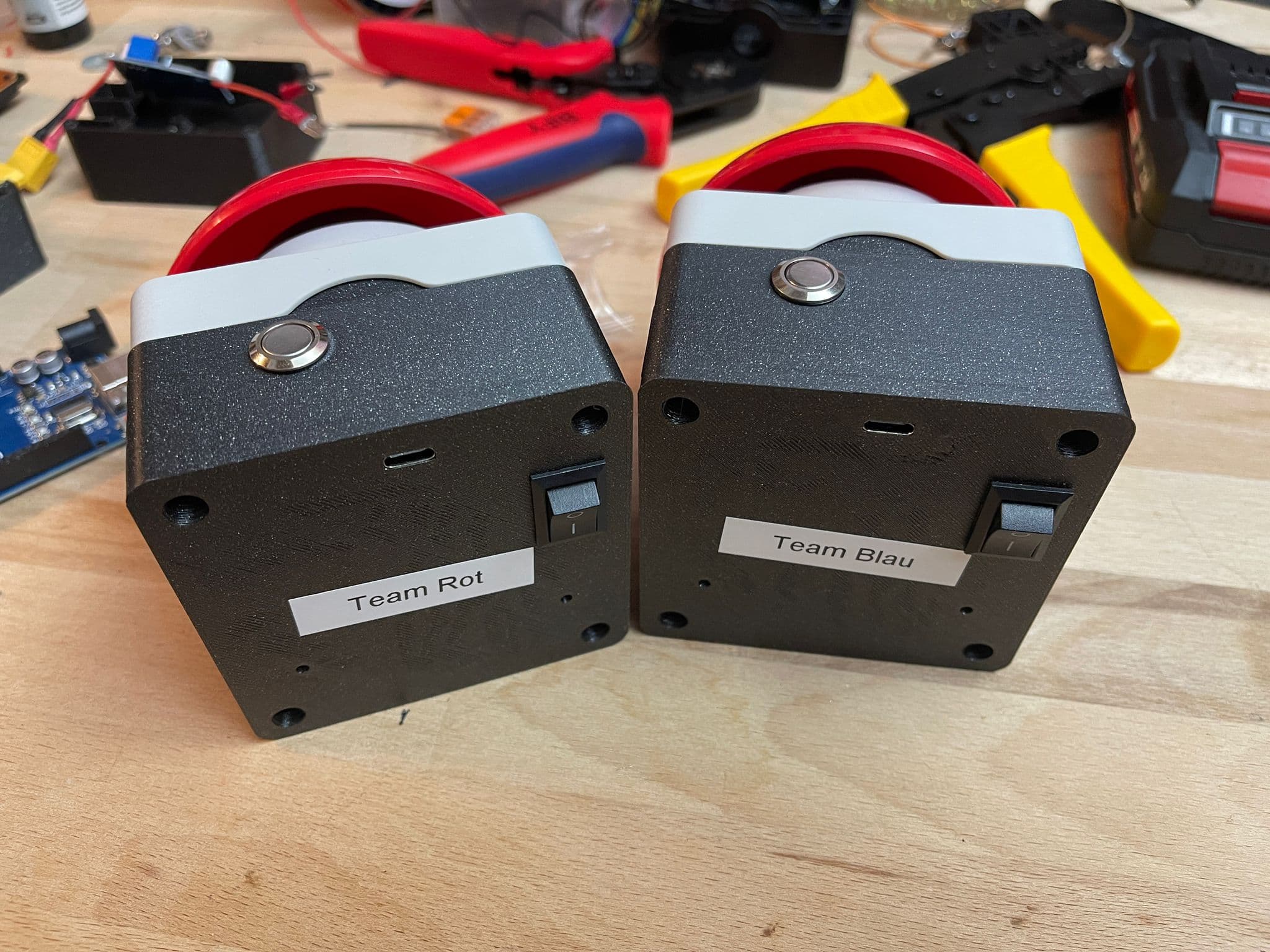 Image of the project: Paintball - Buzzer system